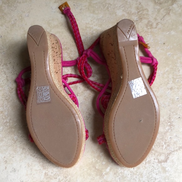 Prada strappy wedge sandals - Picture 2 of 4